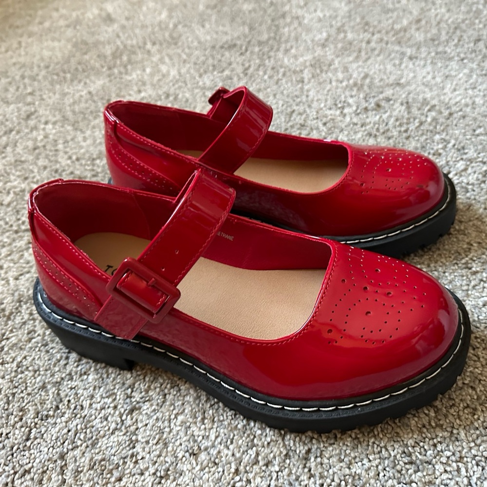 Torrid Red Mary Jane’s Size 8